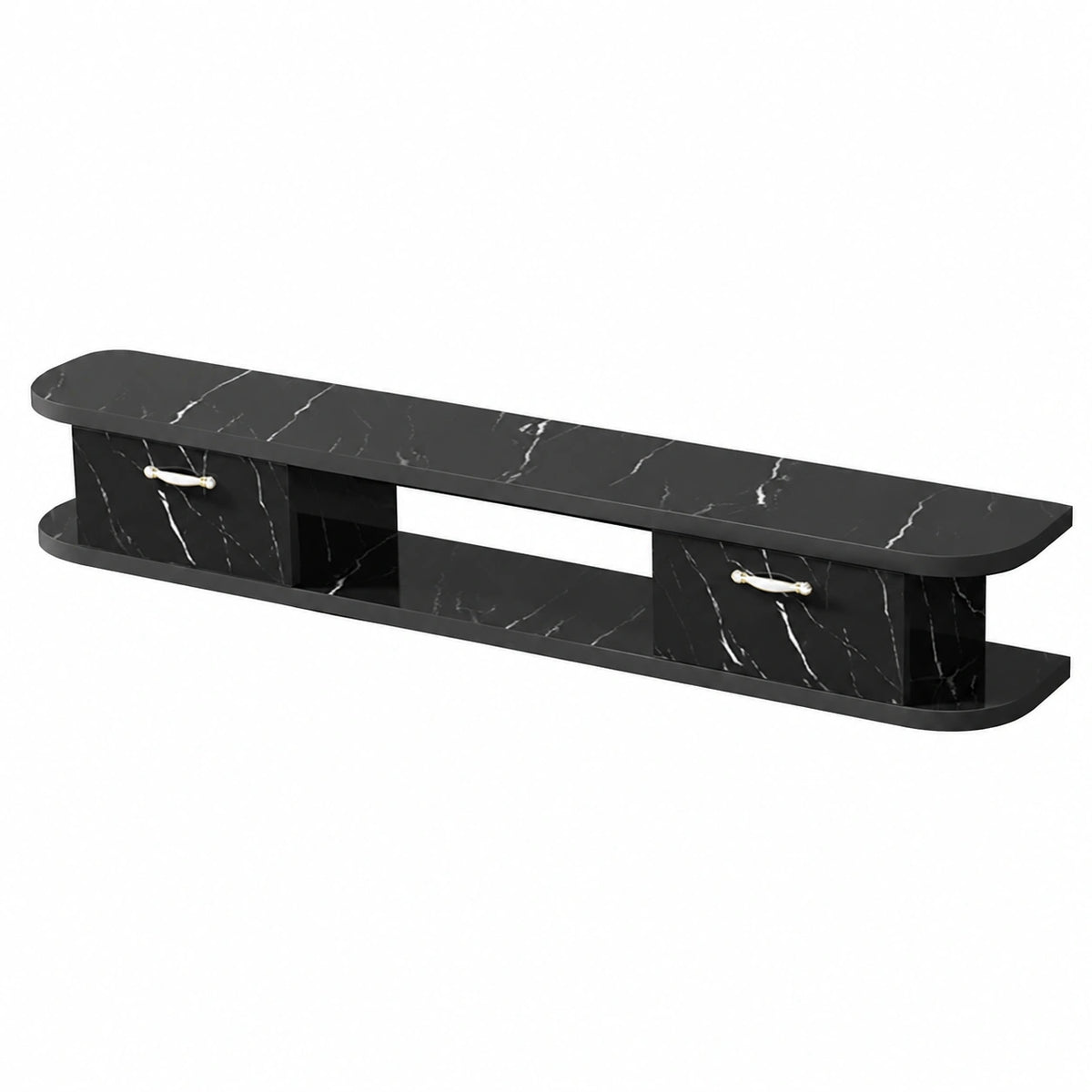 Supporto TV da Parete Moderno con Design Salvaspazio per Casa e Ufficio