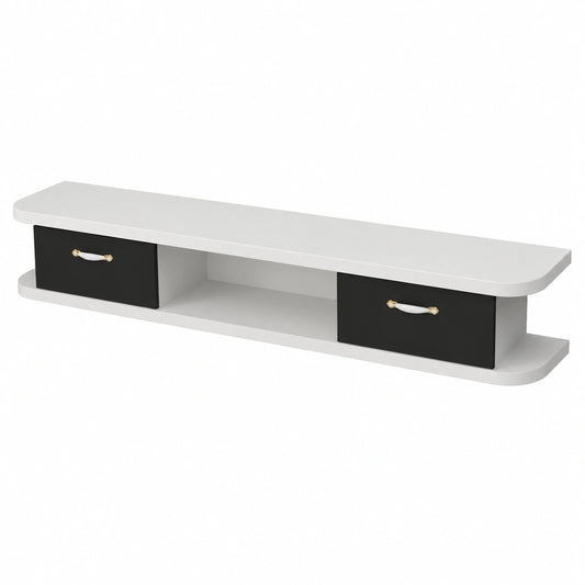 Mobile porta TV a parete moderno 100x120 cm, elegante soluzione Stora per casa e ufficio