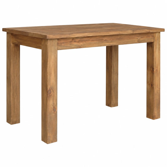 Tavolo da Pranzo in Legno Massello Vintage 120x60x77cm
