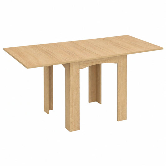 Tavolo da Pranzo Estensibile in Faggio per 4-8 Persone, 80-160 cm
